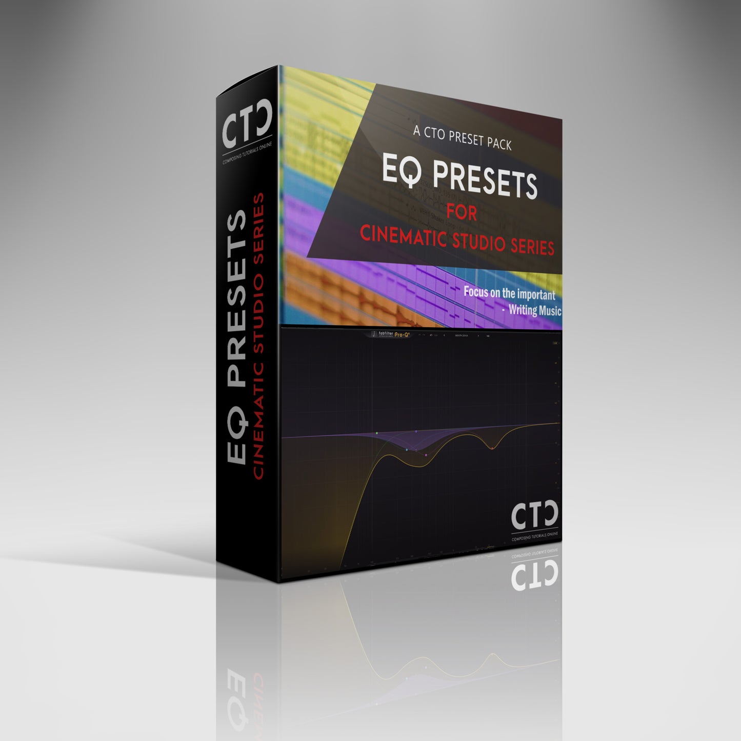 CTO Fabfilter Pro-Q 3/4 Presets for Cinematic Studio Series