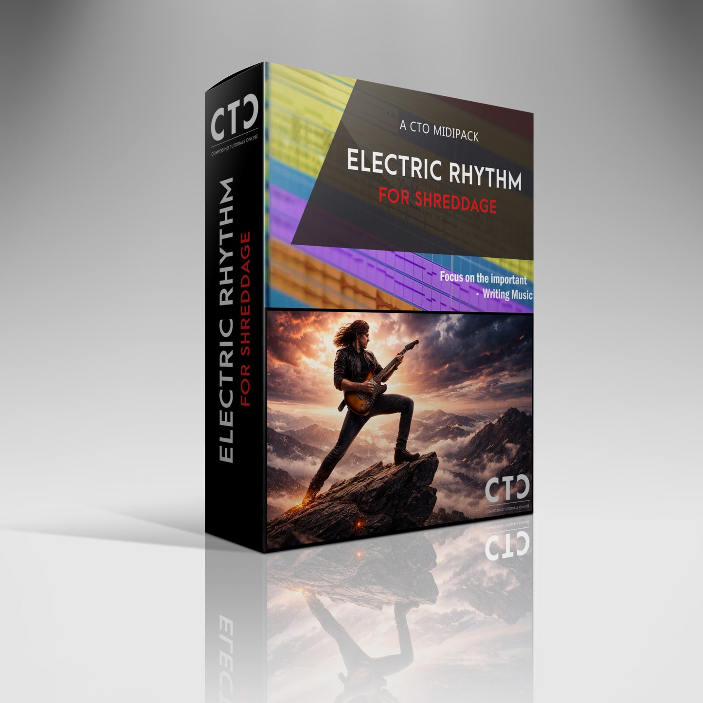 CTO ELECTRIC 01 - MIDI Loops for SHREDDAGE