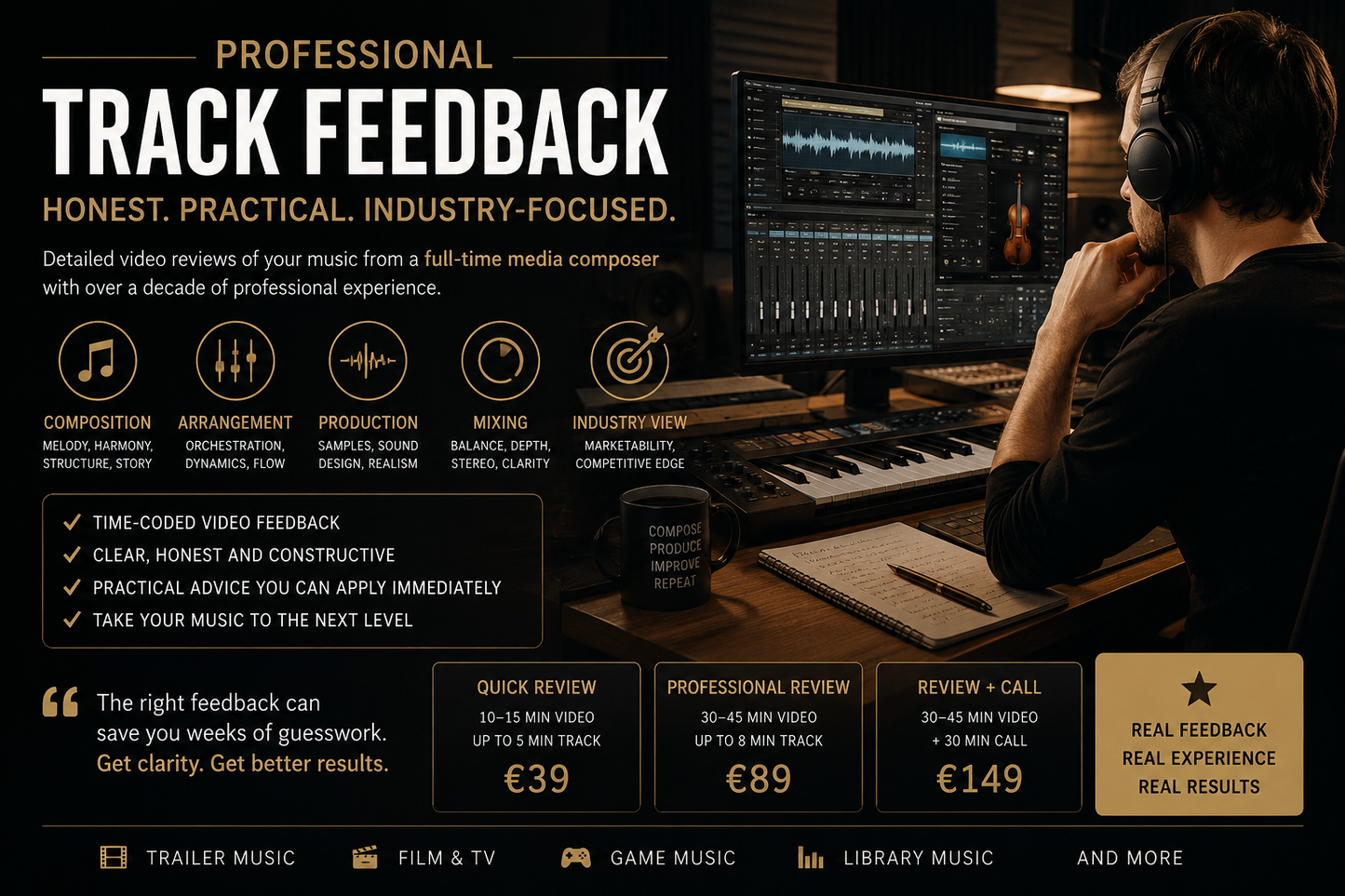 Second Ears - Professional Track Feedback