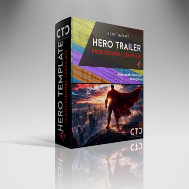 CTO Hero Trailer Template Cubase