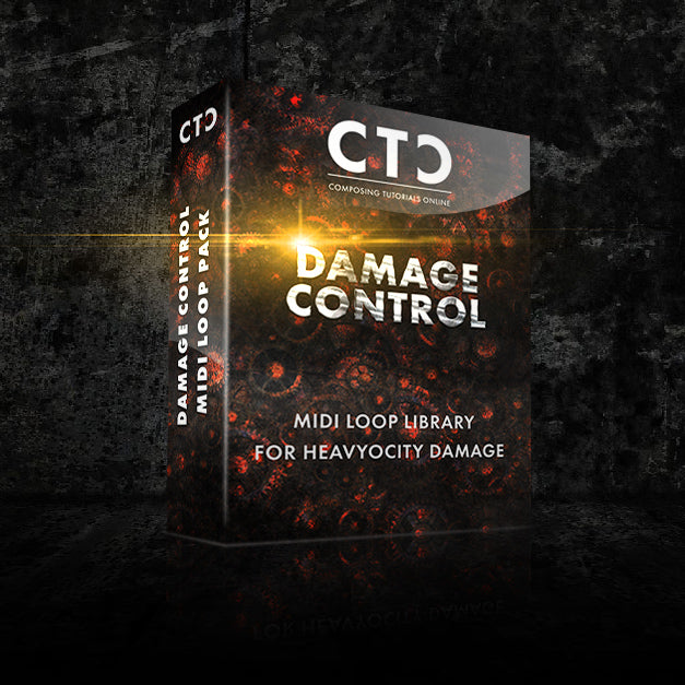 CTO DAMAGE CONTROL - MIDI Loops for Heavyocity Damage