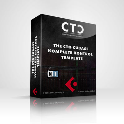 CTO CUBASE KOMPLETE KONTROL TEMPLATE (for Native Instruments)