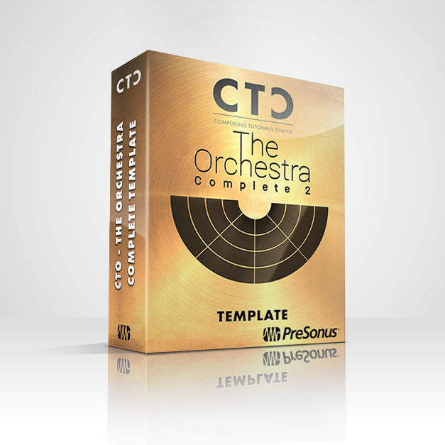 CTO Studio One V5 TEMPLATE - THE ORCHESTRA COMPLETE 2 (SONUSCORE)