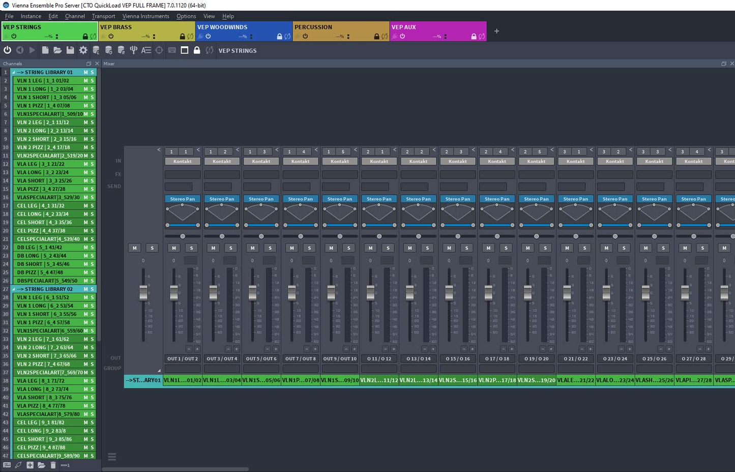 CUBASE QUICKLOAD & VEPRO TEMPLATE